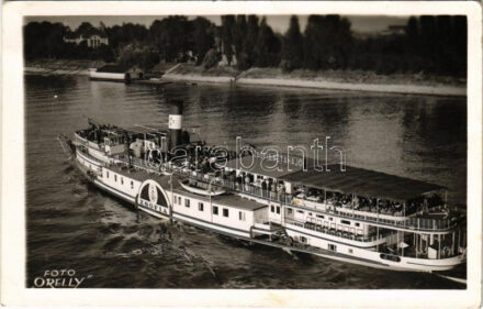 1940 Zsófia sétahajó. Foto Orelly