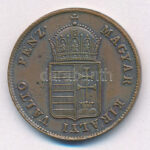 1848. 1kr Cu T:1,1- patina Adamo B1 - Image 2