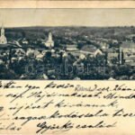 1899 (Vorläufer) Kölesd, látkép (EM)