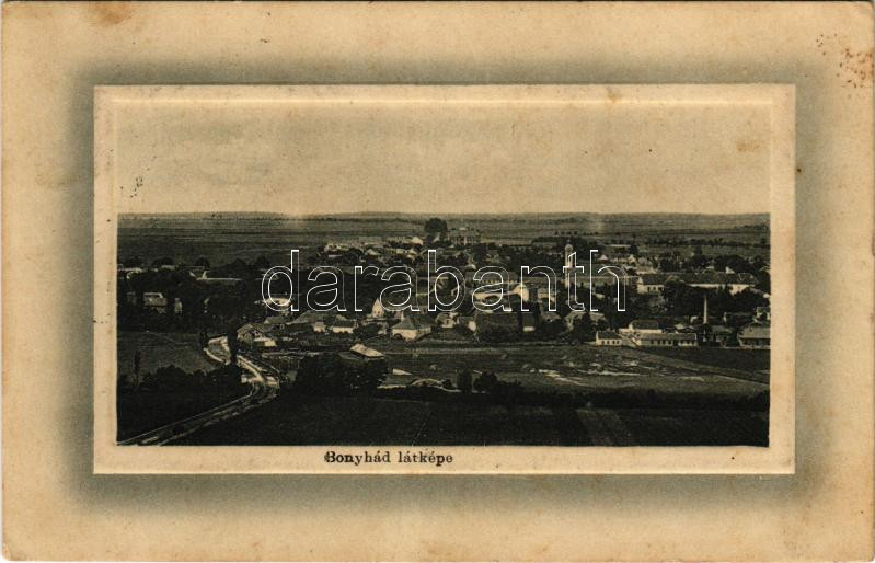 1910 Bonyhád, látkép. 'Ideal' W.L. Bp. 5026. Hoffer József kiadása (fl)