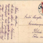 1918 Budapest VII. Központi pályaudvar (Keleti pályaudvar), Baross szobor, vasútállomás. Vasúti Levelezőlapárusítás - Image 2
