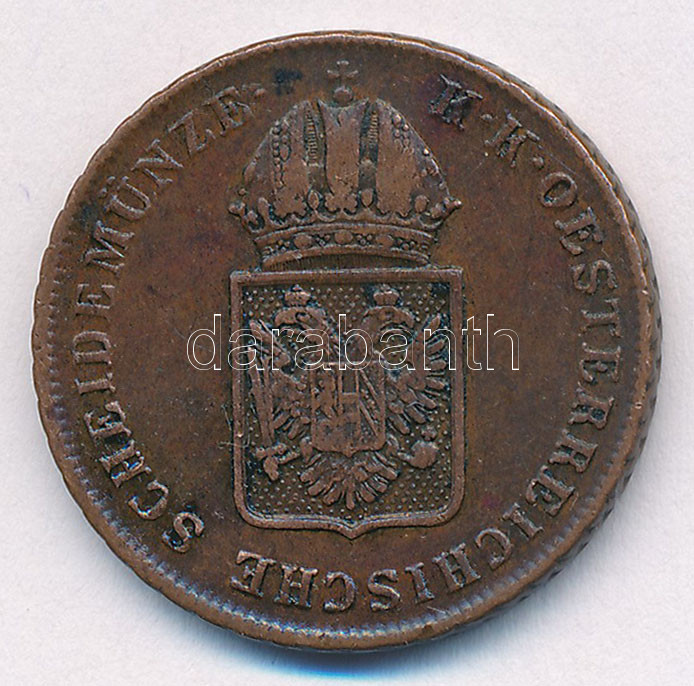Ausztria 1816A 1kr Cu T:2 patina Austria 1816A 1 Kreuzer Cu C:XF patina Krause KM# 2113 - Image 2
