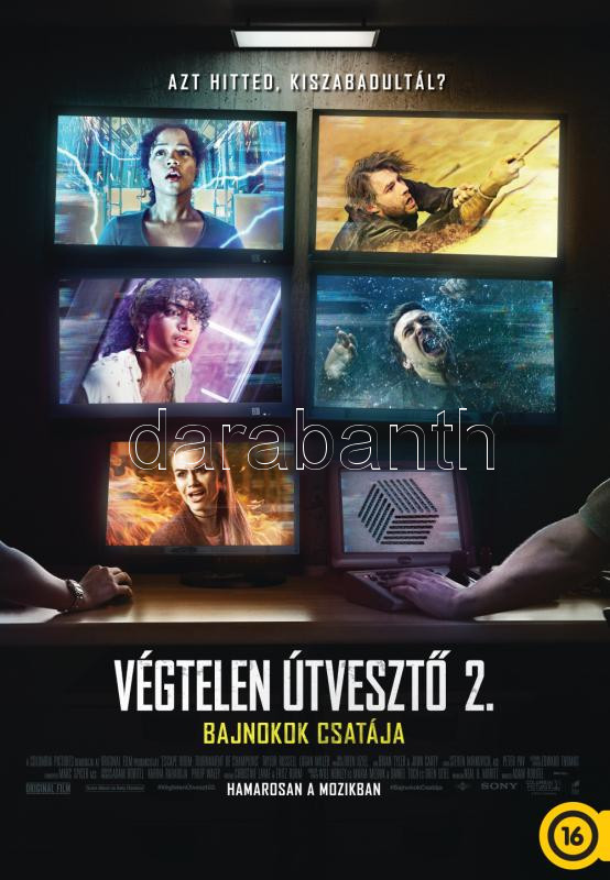 2021 Végtelen útvesztő 2. - Bajnokok csatája (Escape Room: Tournament of Champions), filmplakát, nagyméretű