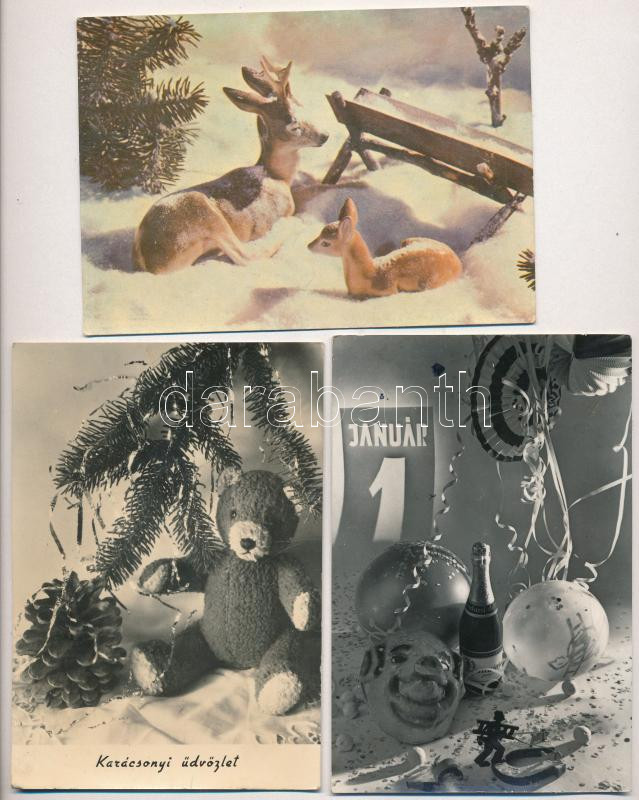 53 db MODERN motívum képeslap: üdvözlőlapok / 53 MODERN motive postcards: greeting cards - Image 3
