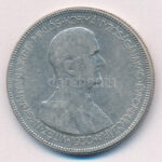 1930. 5P Ag 'Horthy jobbra' T:2-,3 Adamo P8