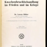 Böhler, Lorenz: Technik der Knochenbruchbehandlung im Frieden und im Kriege, I. Wien, 1941. Wilhelm Maudrich, Wien, 802p. Kiadói vászonkötésben. - Image 2