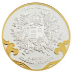 DN 'A Szent Korona évezrede - Szapolyai János koronázása 1526' aranyozott, ezüstözött Cu emlékérem tanúsítvánnyal (40mm) T:PP - Image 2