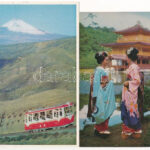 HAKONE - 13 modern japán képeslap tokban / Hakone - 13 modern Japanese postcards in case - Image 2