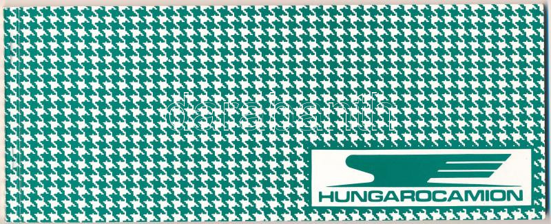 Hungarocamion - modern képeslap füzet 12 képeslappal, kamionok - Image 3