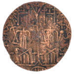 1172-1196. Rézpénz Cu 'III. Béla' (2,01g) T:2- Hungary 1172-1196. Copper Coin Cu 'Béla III' (2,01g) C:VF Huszár: 72., Unger I.: 114. - Image 2