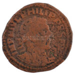 Római Birodalom / Viminacium / I. Philippus 245-246. Sestertius bronz (18,65g) T:2- Roman Empire / Viminacium / Philippus I 245-246. Sestertius bronze 'IMP M IVL PHILIPPVS AVG / PMS C-OL VIM - AN VII' (18,65g) C:VF