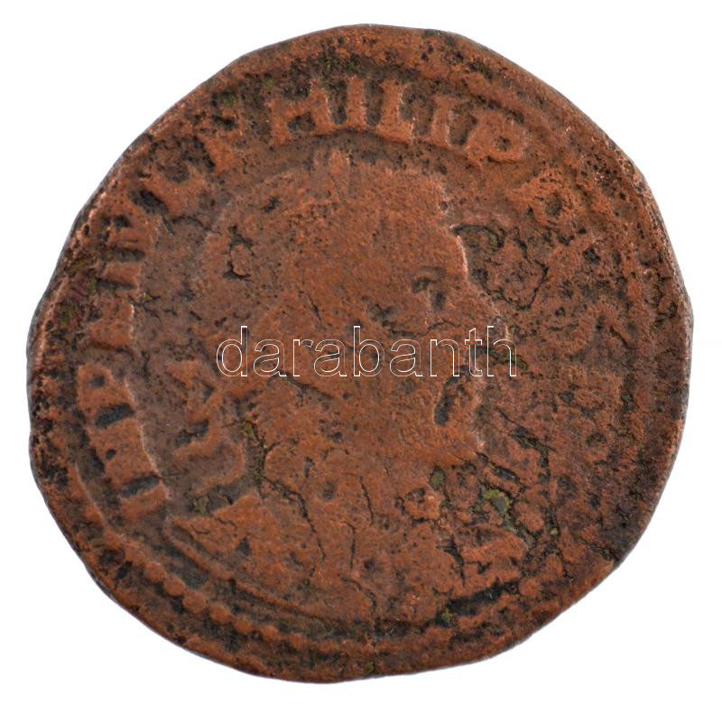 Római Birodalom / Viminacium / I. Philippus 245-246. Sestertius bronz (18,65g) T:2- Roman Empire / Viminacium / Philippus I 245-246. Sestertius bronze 'IMP M IVL PHILIPPVS AVG / PMS C-OL VIM - AN VII' (18,65g) C:VF