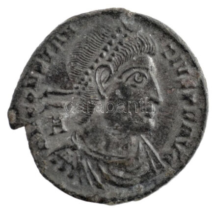 Római Birodalom / Siscia / II. Constantius 350. AE Follis Br (6,54g) T:2 Roman Empire / Siscia / Constantius II 350. AE Follis Br 'DN CONSTAN-TIVS PF AVG / CONCORDIA MILITVM - dot epsilon SIS star' (6,54g) C:XF RIC VIII 280