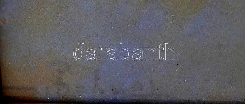 Tunyogi Szűcs Sándor (1890-1974): Tiszadadai falusi ház. Pasztell, papír, jelezve jobbra fent: Tunyogi, üvegezett fakeretben. 26x22 cm - Image 2