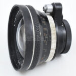 Carl Zeiss Flektogon 4/25-ös objektív bőr tokkal, Exacta bajonettes, működő állapotban, belül gombás d: 8 cm tokkal - Image 2