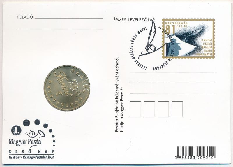 2001. 200Ft 'Fazekas Mihály: Lúdas Matyi' T:BU Adamo EM174 - Image 2