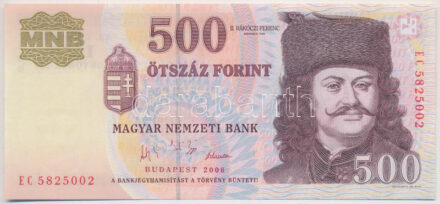 2006. 500Ft 'EC' 'A forradalom 50. évfordulója 1956. október 23.' T:I- Adamo F54EE