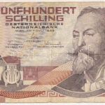 Ausztria 1985 (1986). 500Sch 'B 145675 P' T:III Austria 1985 (1986). 500 Schilling 'B 145675' C:F Krause 151