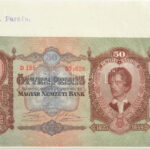 1932. 50P 'D 155 075028' ívszéllel, 'parafa' jelzéssel T:I- Adamo P14