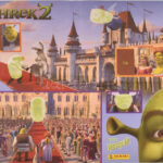 Shrek 2 matricagyűjtő poszter, 4 db beragasztott matricával, 52x42 cm - Image 2