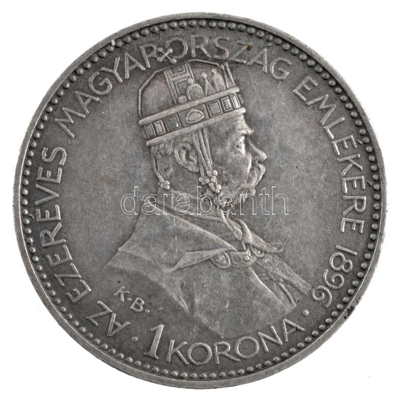 1896KB 1K Ag 'Millenium' T:1- patina Adamo K5.2 - Image 2