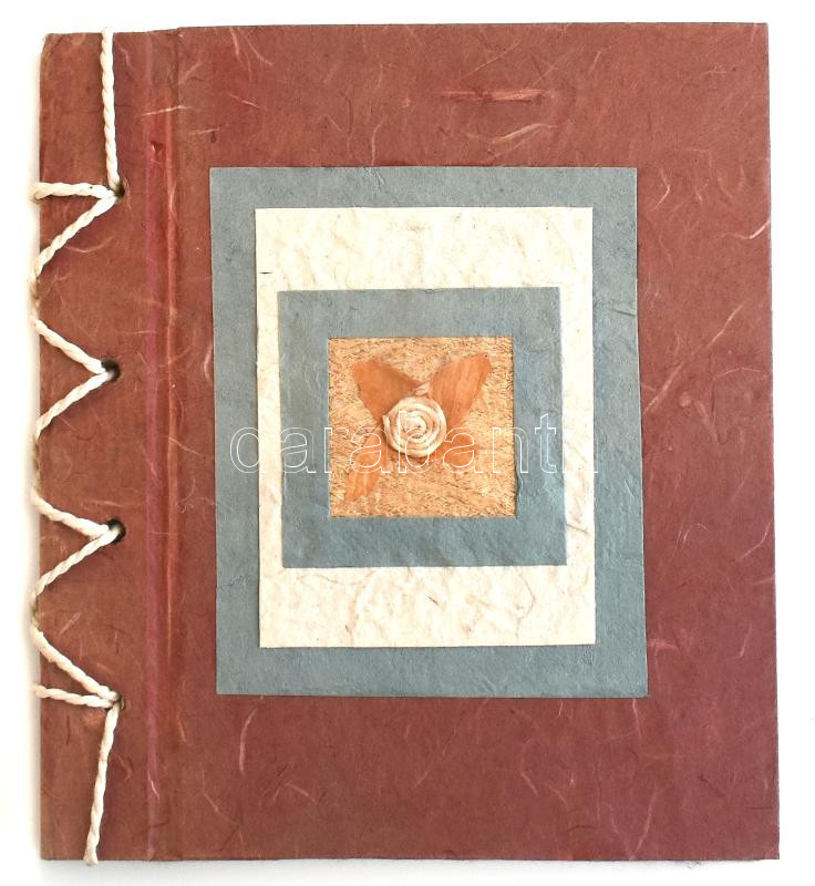 Modern emlékkönyv, használatlan, jó állapotban, 18×15,5 cm