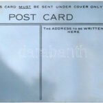 RMS Mauretania - Cunard Line. Metal plate postcard / fémlemez képeslap - Image 2