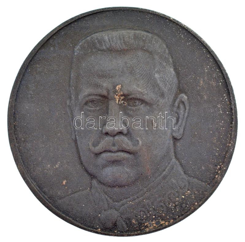 Berán Lajos (1882-1943) ~1920. 'Dr. Springer Ferenc emlékére - Ferencz Városi Torna Club - Schéda Józsefnek 1948-évi értékes és odaadó munkásságáért' kétoldalas Zn emlékérem (58mm). Schéda József a Fradi B-Közép egyik