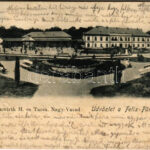 1902 Félixfürdő, Baile Felix; fürdő. Sonnenwirth M. és Társa kiadása / spa, bath (EK)
