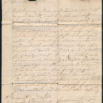 1819 2 db elismervény + német nyelvű levél - Image 2