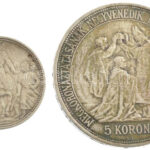 1896KB 1K Ag 'Millennium' + 1907KB 5K 'Ferenc József koronázásának 40. évfordulója' T:2,2- Adamo K7.1
