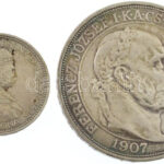 1896KB 1K Ag 'Millennium' + 1907KB 5K 'Ferenc József koronázásának 40. évfordulója' T:2,2- Adamo K7.1 - Image 2