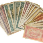 1945-1946. 45db-os Pengő bankjegytétel T:III,III- közte szép papír