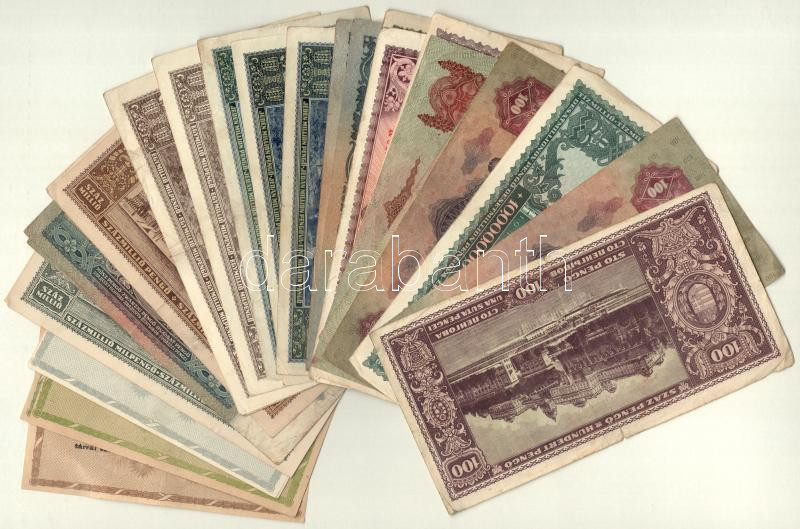 1930-1946. 36db-os Pengő bankjegytétel T:III,III- közte szép papír - Image 2