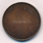 Lessenyei Márta (1930-) 1995. 'II. Alapellátási Kongresszus - Budapest' egyoldalas bronz emlékérem (42,5mm) T:1- - Image 2