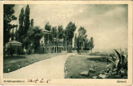 1935 Balatonszárszó, Strand (EK)