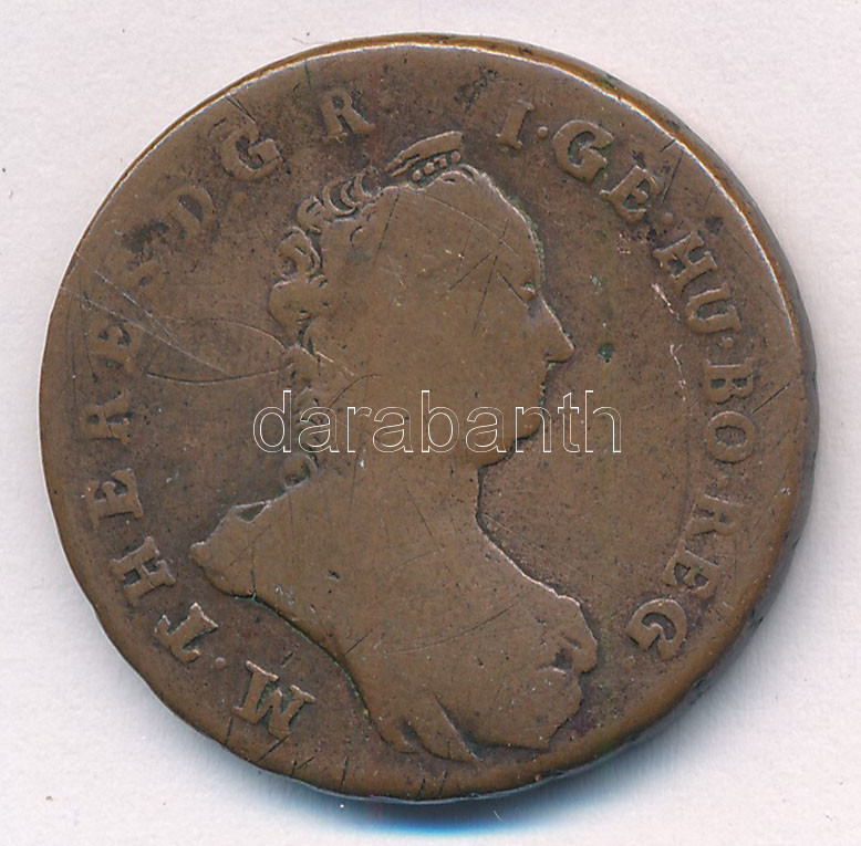 1765PH-KM Poltura 'Mária Terézia' T:3 Huszár: 1751., Unger III.: 1270.c