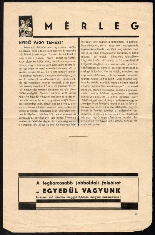 Román térképhamisítások, a magyar statisztikai társaság államtudományi intézetének kiadványából, szakadással, 32,5×21 cm