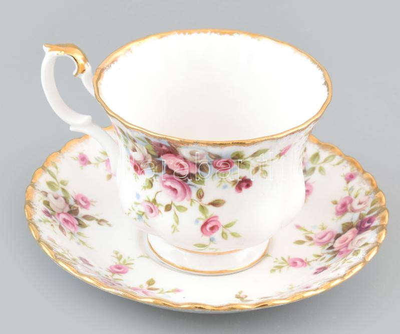 Royal Albert Bone China England, Cottage Garden jelzett, teáscsésze, hibátlan.