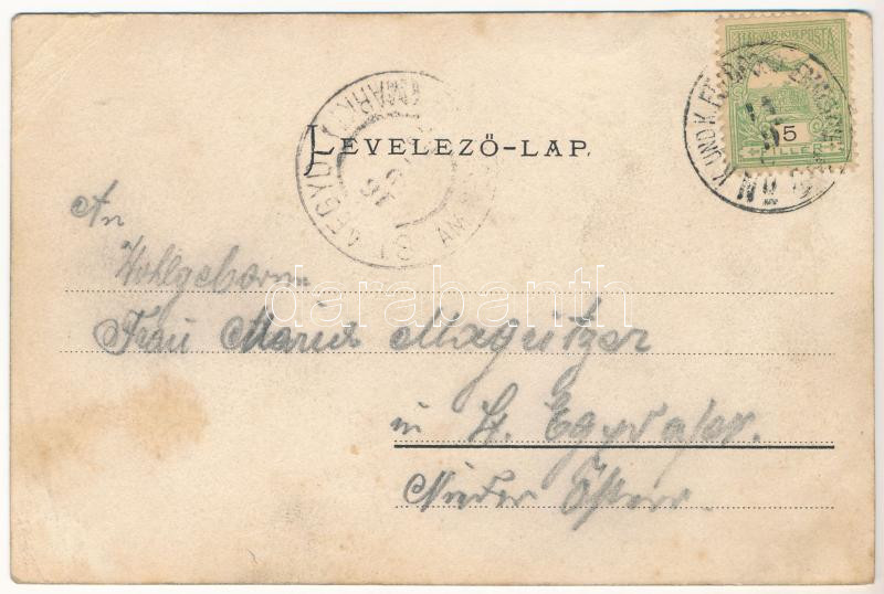 Jókút, Kutti, Kúty; Templom. Wiesner Alfred 122. / Kirche / church (EB) - Image 2