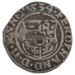 1534K-B Denár Ag 'I. Ferdinánd' (0,44g) T:2 patina Hungary 1534K-B Denar Ag 'Ferdinand I' (0,44g) C:XF patina Huszár: 935., Unger II.: 745.a - Image 2