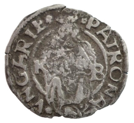 1546K-B Denár Ag 'I. Ferdinánd' (0,54g) T:2,2- patina kitörés Hungary 1546K-B Denar Ag 'Ferdinand I' (0,54g) C:XF,VF cracked patina Huszár: 935., Unger II.: 745.a