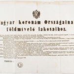 1848. november 7. Olmütz, Ferdinánd királynak a földművelő lakossághoz intézett szavai a forradalom idején egy hónappal lemondása előtt