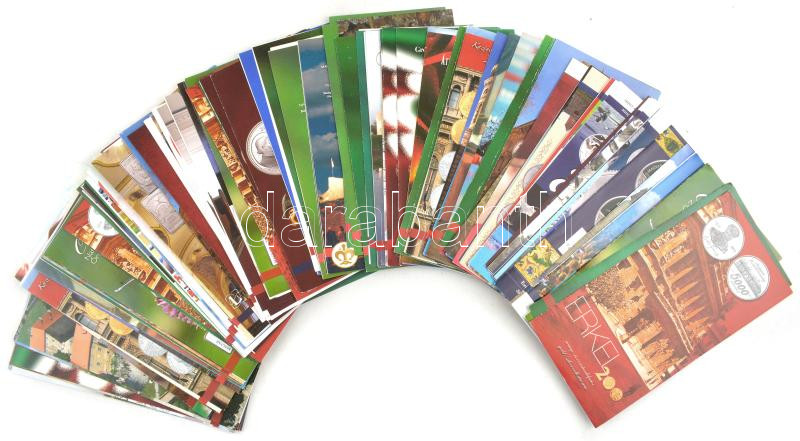 2005-2021. 137db (ebből 78xlkf) vegyes, színes MNB tájékoztató