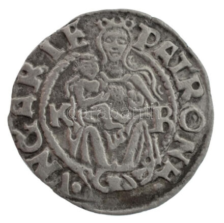 1549K-B Denár Ag 'I. Ferdinánd' (0,40g) T:1- patina Hungary 1549K-B Denar Ag 'Ferdinand I' (0,40g) C:AU patina Huszár: 935., Unger II.: 745.a