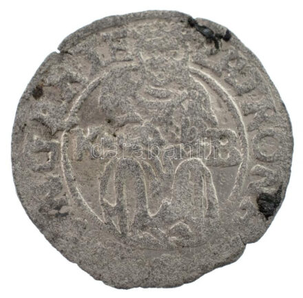 1553K-B Denár Ag 'I. Ferdinánd' (0,45g) T:1-,2 patina Hungary 1553K-B Denar Ag 'Ferdinand I' (0,45g) C:AU,XF patina Huszár: 935., Unger II.: 745.a