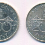1994. 200Ft Ag 'Deák' (2x) T:1- kis patina Adamo F13.1 - Image 2