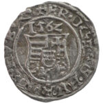 1562K-B Denár Ag 'I. Ferdinánd' (0,47g) T:1-,2 patina Hungary 1562K-B Denar Ag 'Ferdinand I' (0,47g) C:AU,XF patina Huszár: 936., Unger II.: 748.a - Image 2