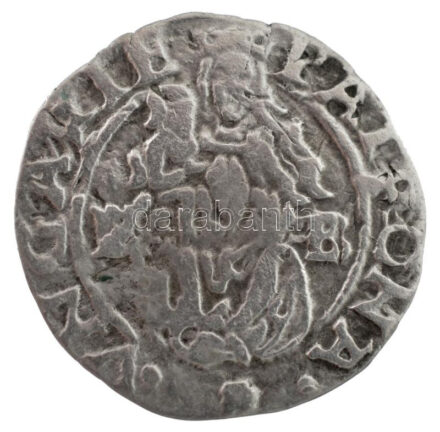 1563K-B Denár Ag 'I. Ferdinánd' (0,34g) T:1-,2 patina Hungary 1563K-B Denar Ag 'Ferdinand I' (0,34g) C:AU,XF patina Huszár: 936., Unger II.: 748.a