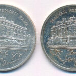 1992. 200Ft Ag 'MNB' (2x) T:1-,2 kis patina Adamo F13